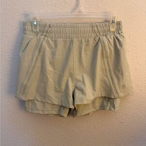 BuffBunny Light Green Athletic Shorts